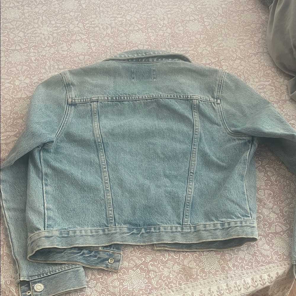 Agolde Light Blue Jean Jacket - Picture 3 of 6